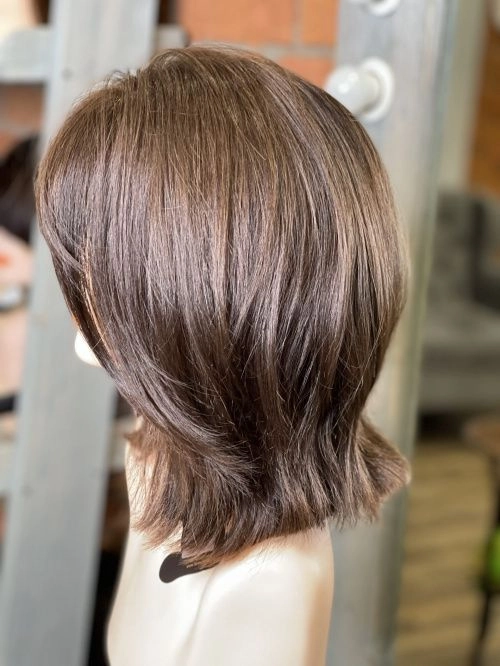 Натуральный парик из натуральных волос